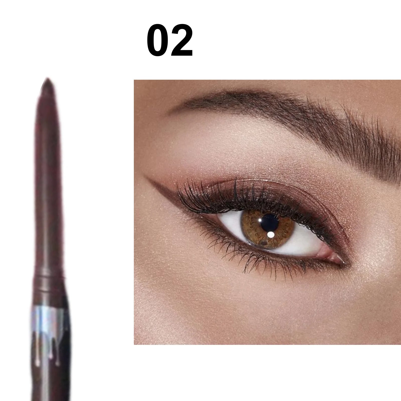 Matte Black Brown Super Smooth Gel Eyeliner