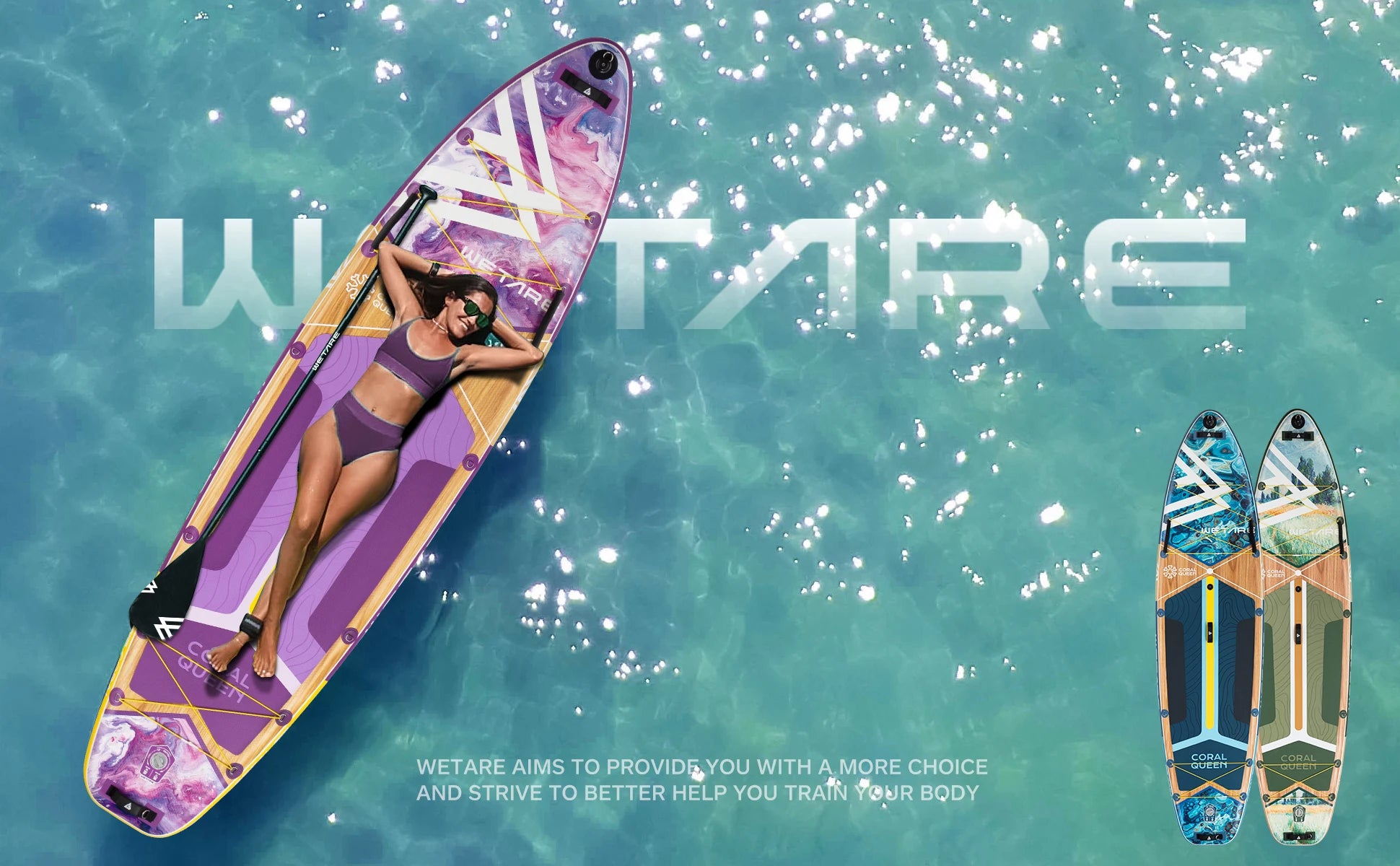 Ván Chèo Bơm Hơi WETARE 11'6'' Chống Nước Đa Năng