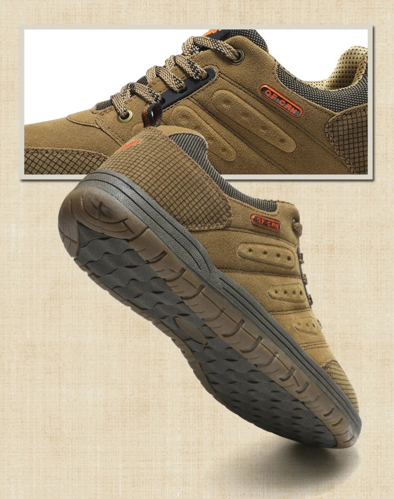 Giày Trượt Ván Nam Thu Retro Da Lộn Jeans Thời Trang