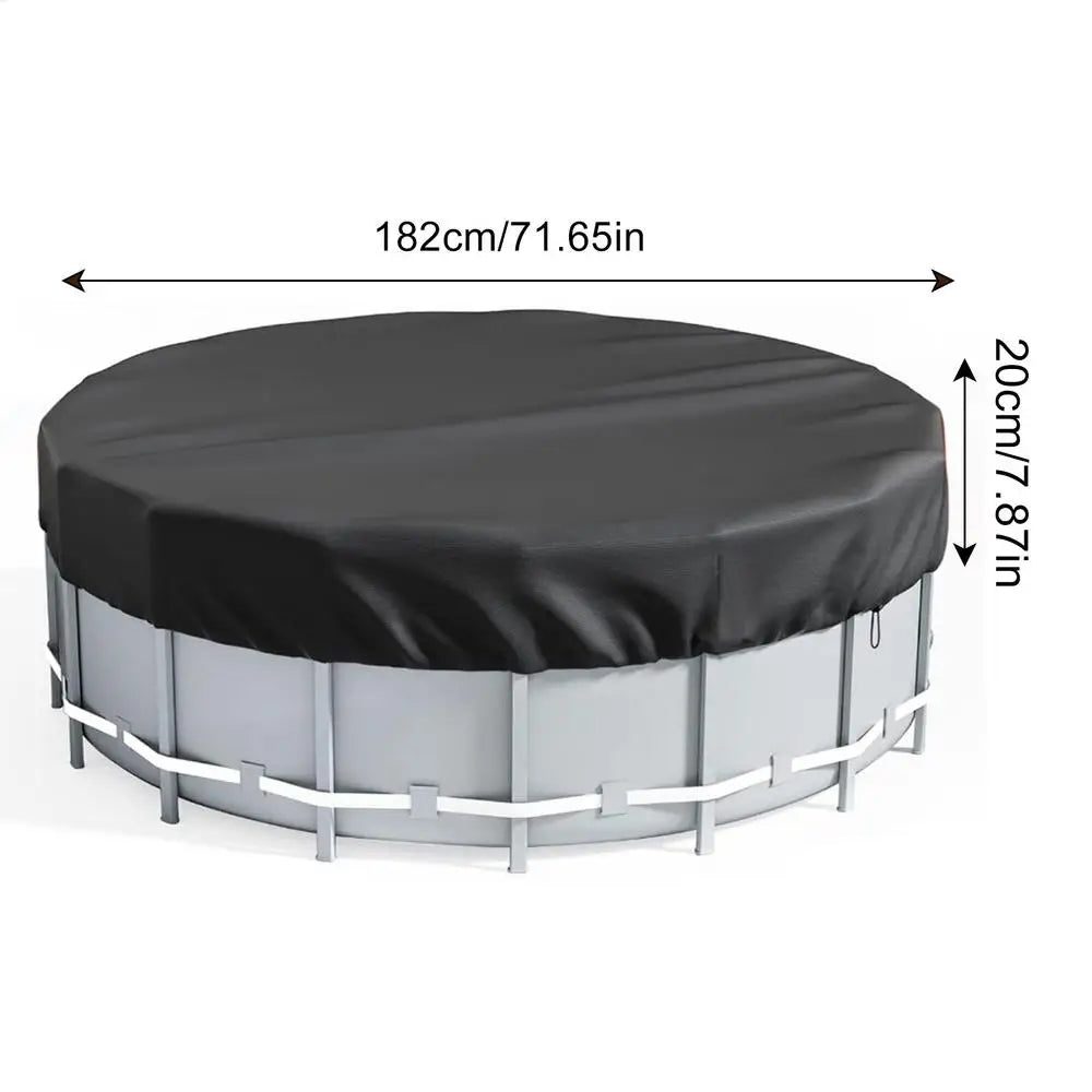 Tấm Bạt Tròn Che Hồ Bơi Gấp Gọn - Bảo Vệ & Chống Bụi