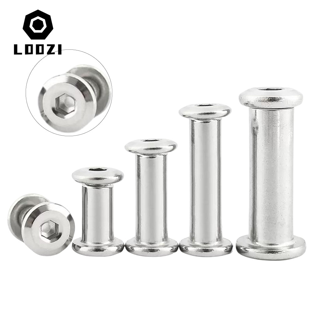 Đai ốc âm lục giác inox 304 M3-M10 cho nội thất - Daisan Mart