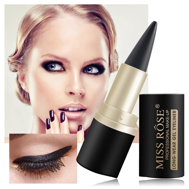 Waterproof Eyeliner Black Matte Quick Dry