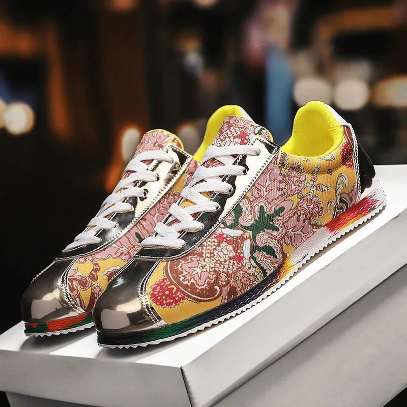 Men's High-End Breathable Lightweight Suede Sports Shoes