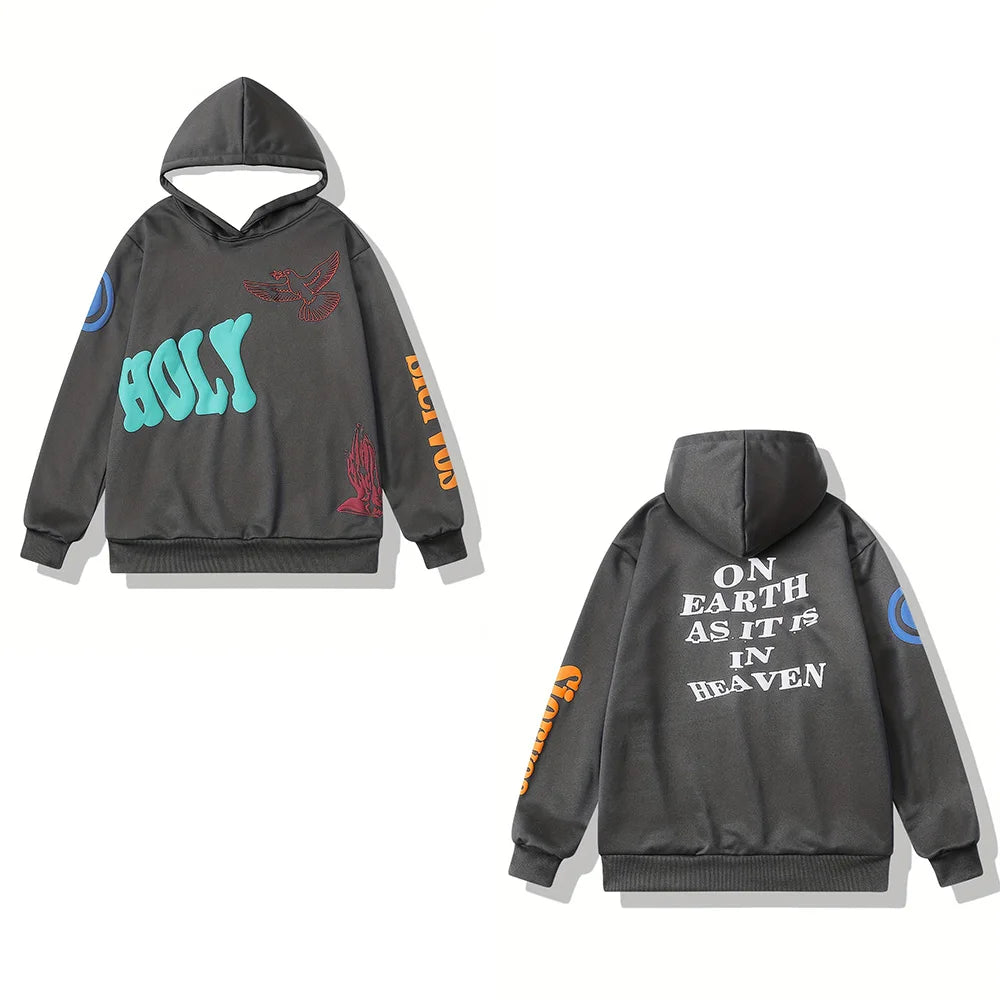 Unisex Graphic Hoodie - Stylish Fall Winter Style