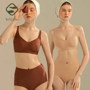 SUJIIN Ultra Thin Women's Underwire Push-Up Bra