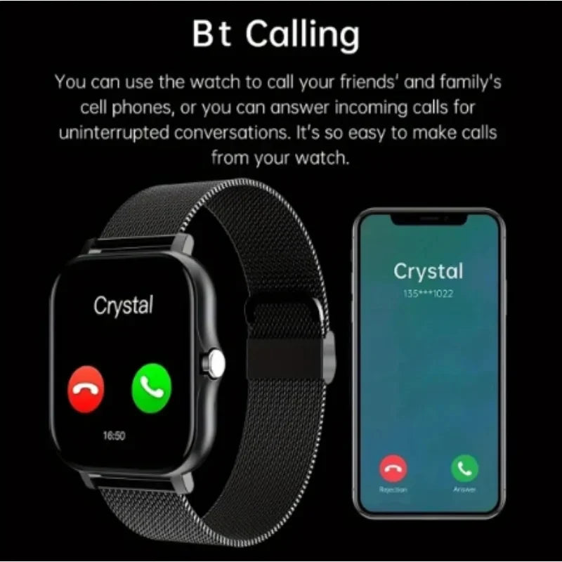 1.44 inch touch screen smart watch Bluetooth Android