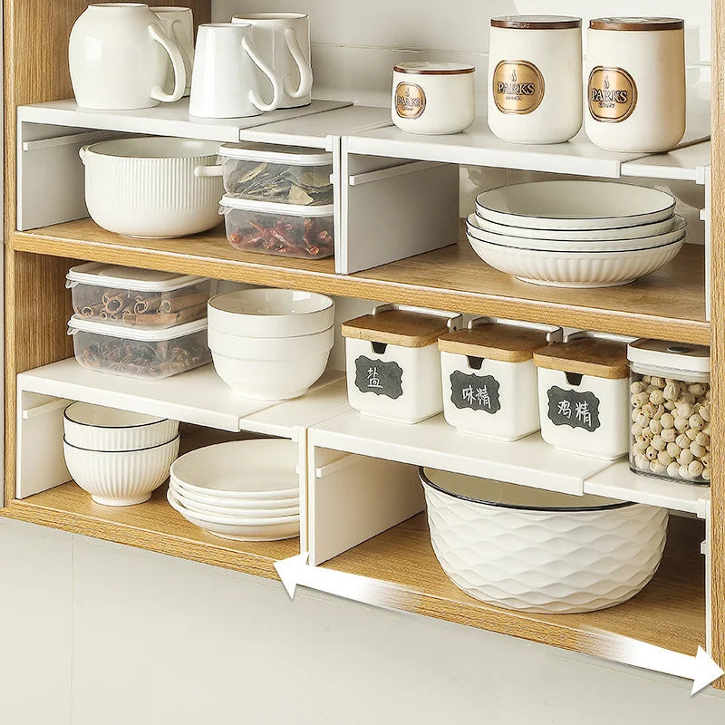 ABS Multi-Function Kitchen Rack - Convenient Organizer Shelf