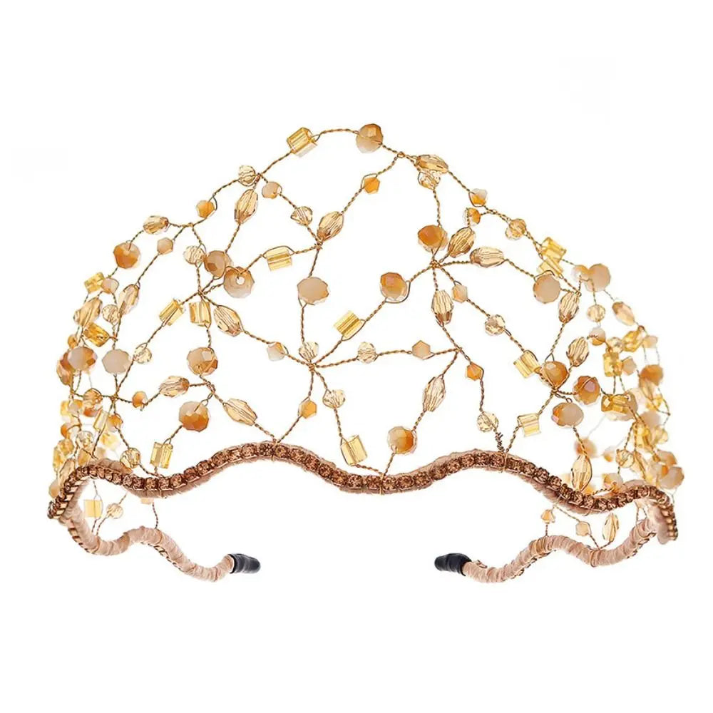 Luxurious Sparkling Handmade Crystal Hair Crown