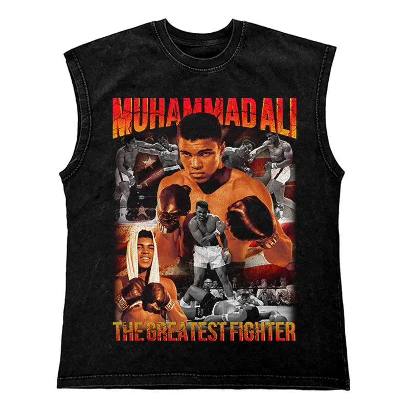 Men's Hip Hop T-Shirt with Unique Boxing Print 270Gym