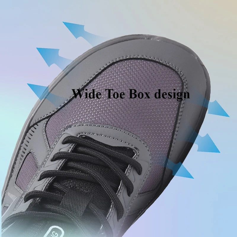 Men's Running Shoes Wide Sole Breathable Anti-Slip