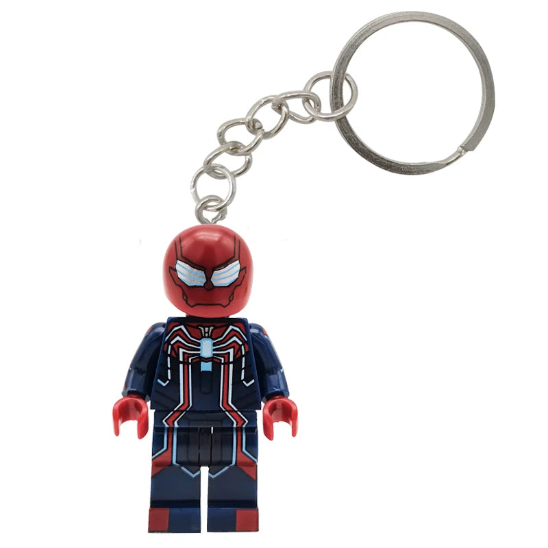 Lego Spider-Man Miles &amp; Gwen Cute Bag Keychain