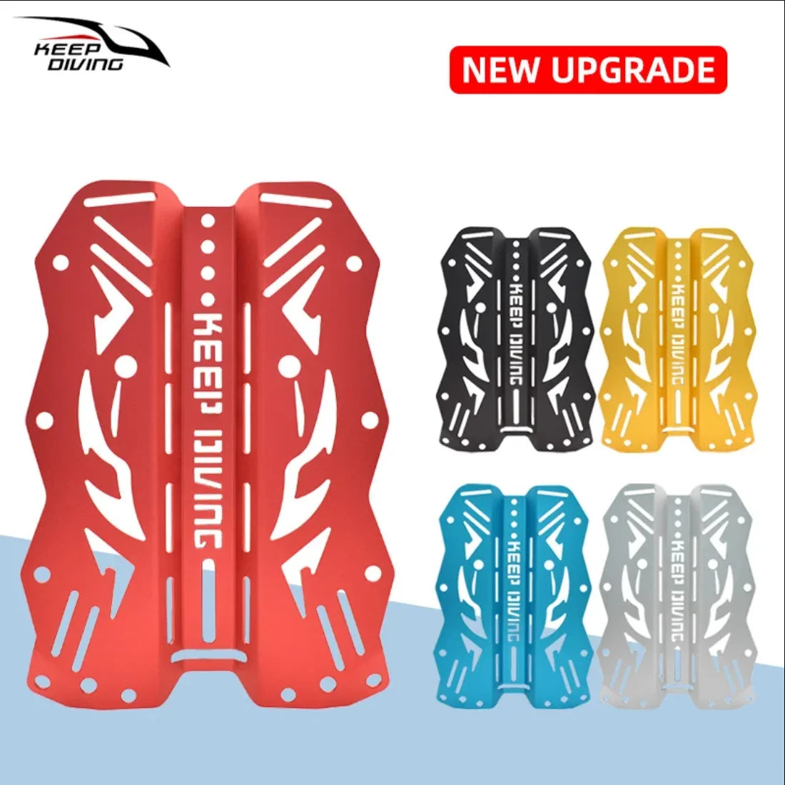 Aluminum Alloy Technic Diving Backplate Wing BCD Ultralight backplane For Scuba Diving  Harness System Hardware Backmount