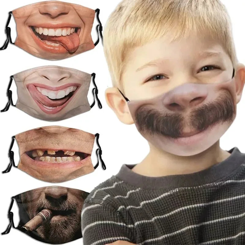 Fun Reusable Breathable Halloween Mask