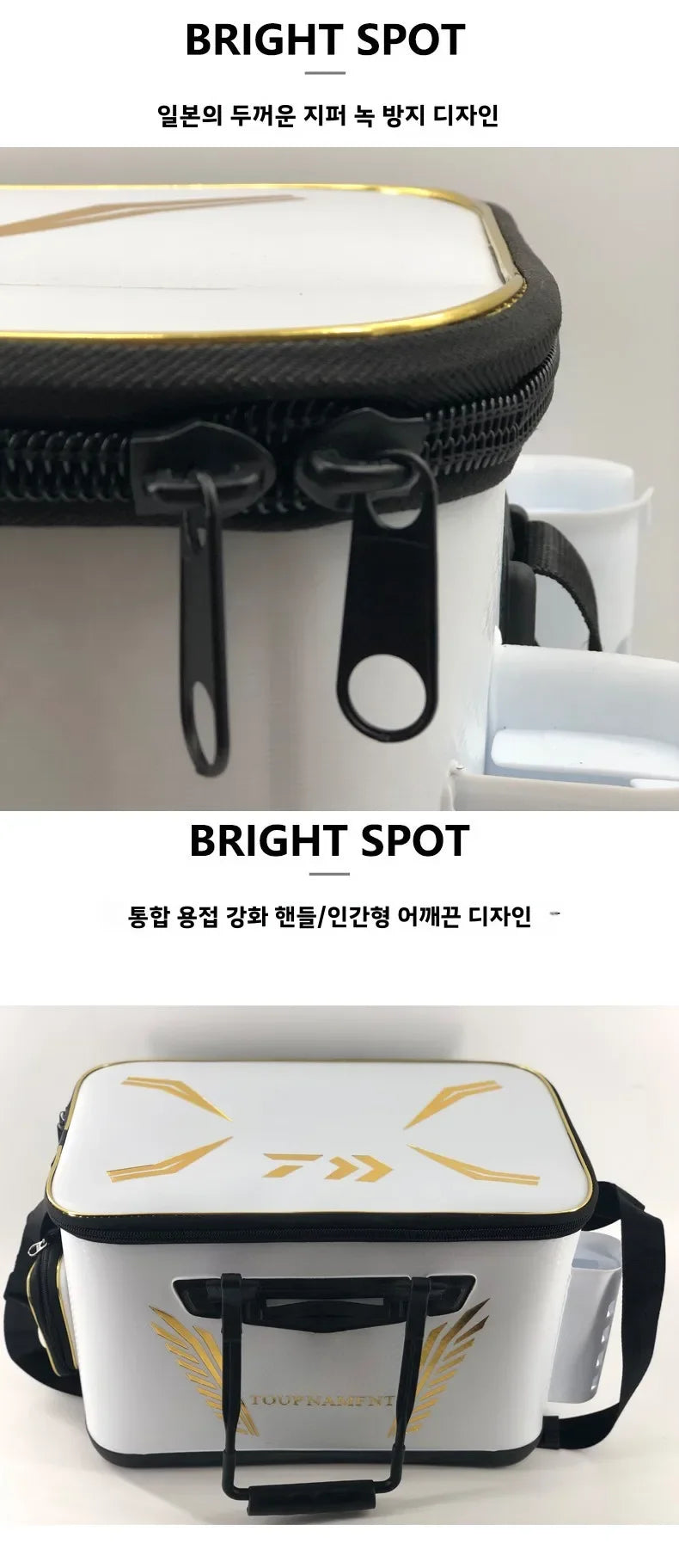 36cm 40cm 45cm Thicken EVA Live Fish Box Unfoldable Fishing Bait Tank Bucket Camping Outdoor Fishing Tackle Equipment