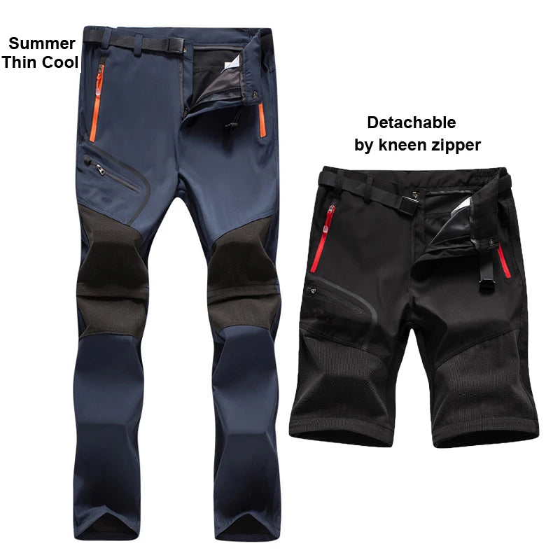 2023 Men's Outdoor Pants Quick Dry Breathable Multi-Function