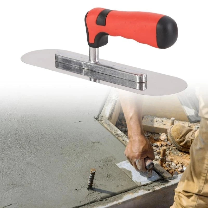 652F Plastering Trowel Trowel Wall Construction Concrete Finishing Tool Finishing Trowel for Drywall Tile Flooring