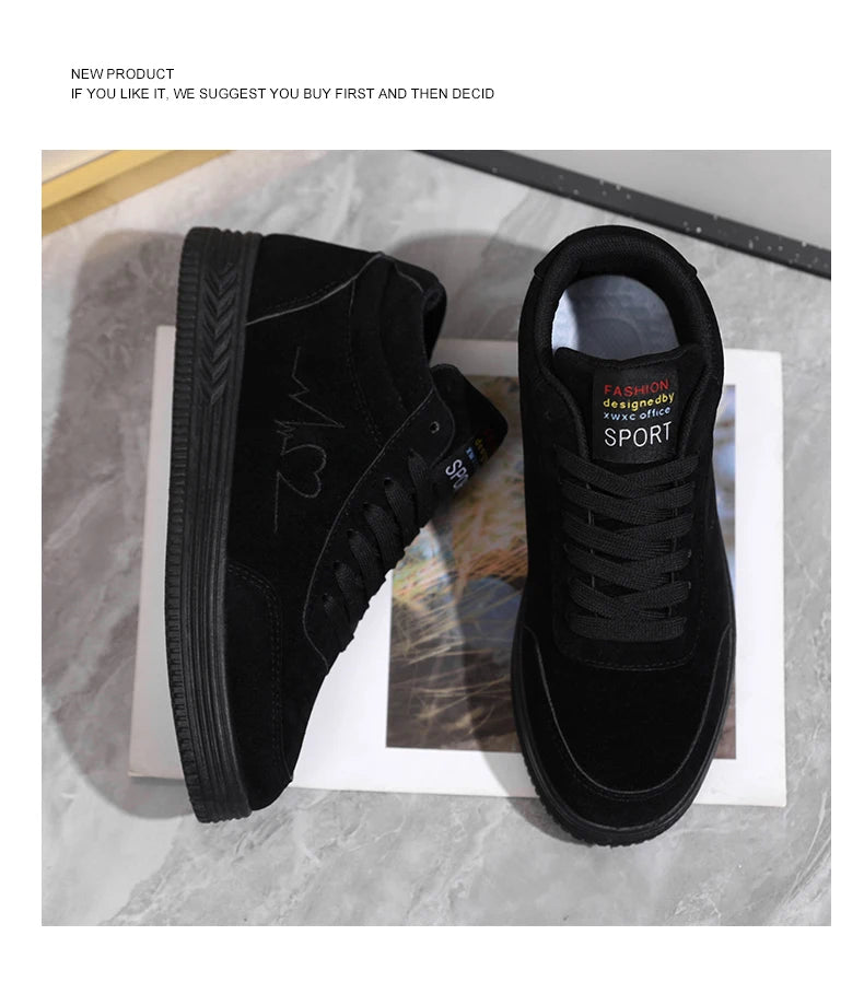 Giày Thêu Tim Đỏ Unisex - Thời Trang Thoáng Khí