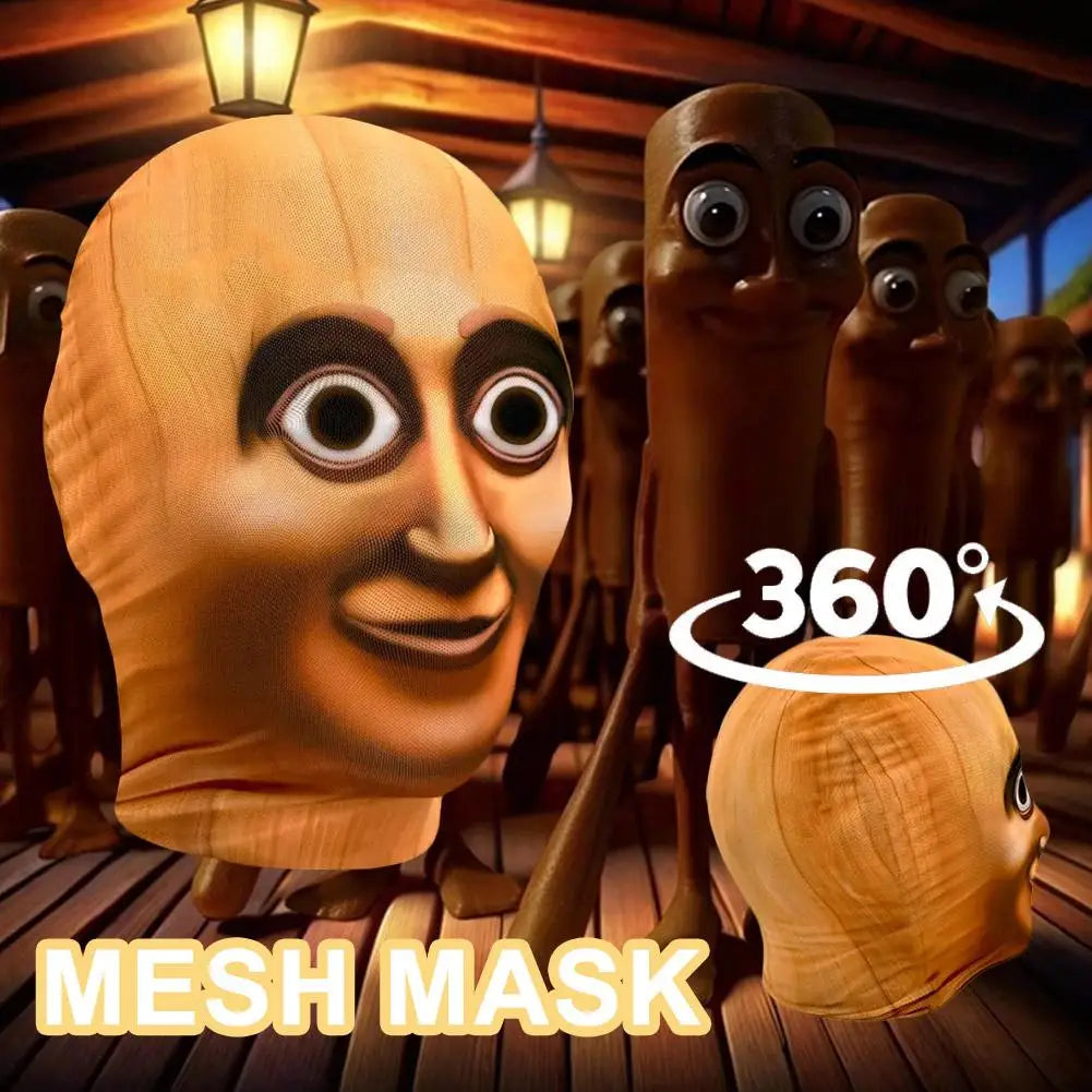 Mặt Nạ 3D Vui Nhộn - Đạo Cụ Hóa Trang Linh Hoạt