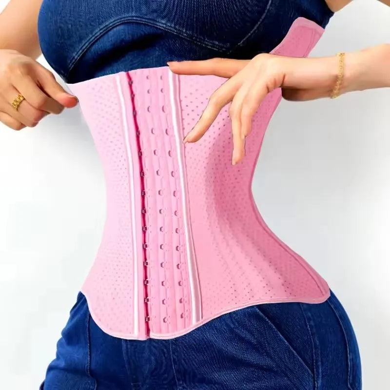 Áo Nịt Bụng Cao Cấp 5XS-4XS 25 Xương Thép Fajas Latex - Daisan Mart