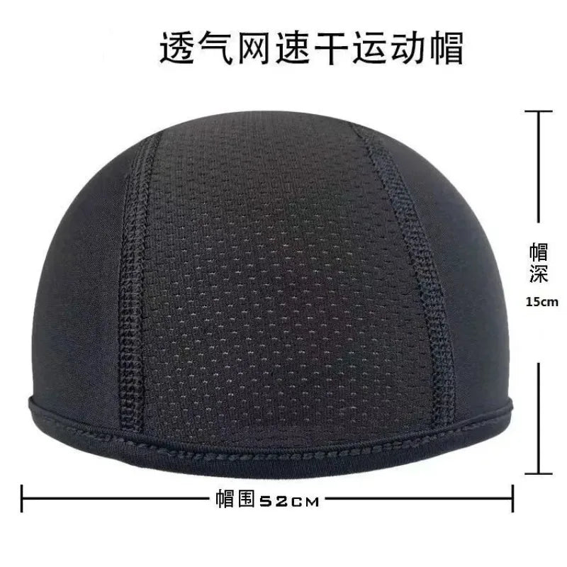 Motorcycle Cycling Helmet Inner Cap Hat Quick Dry Breathable Hat Racing Cap Under Helmet Beanie Cap Motocross Motor Helmet Hat - Daisan Mart