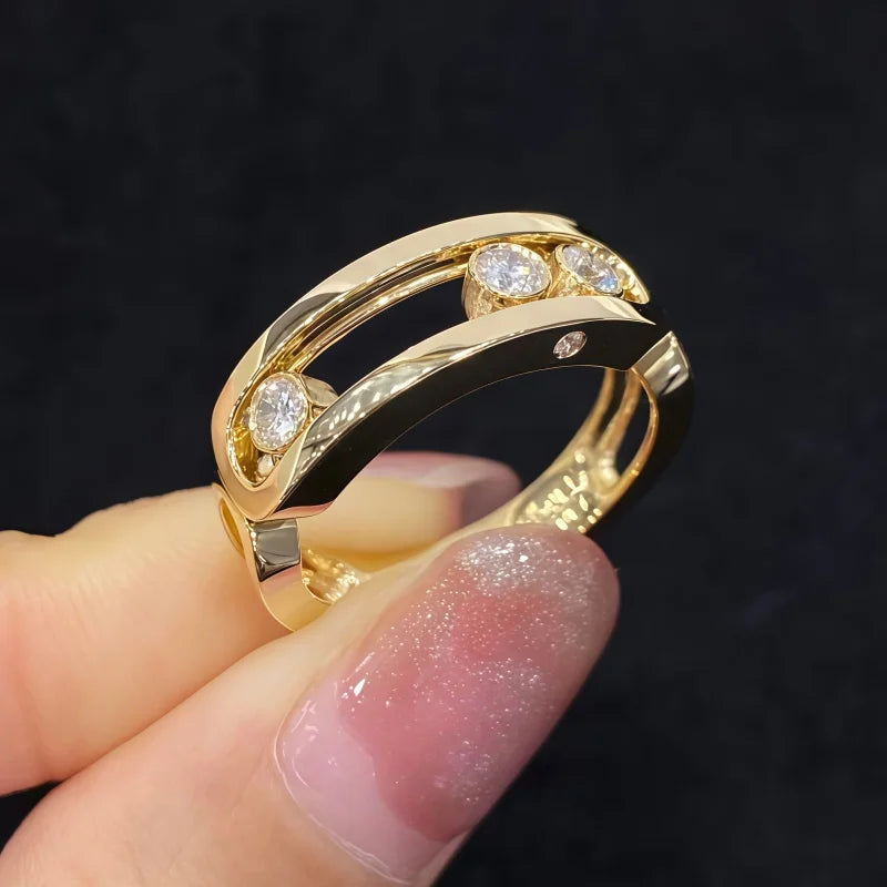 Women's Jewelry: S925 Silver Bracelet with Three Diamonds