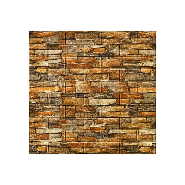 10Pcs 3D Self-Adhesive Wall Stickers Living Room Home Luxury Wall Decor Peel and Stick DIY Modern Wallpaper Bathroom Waterproof