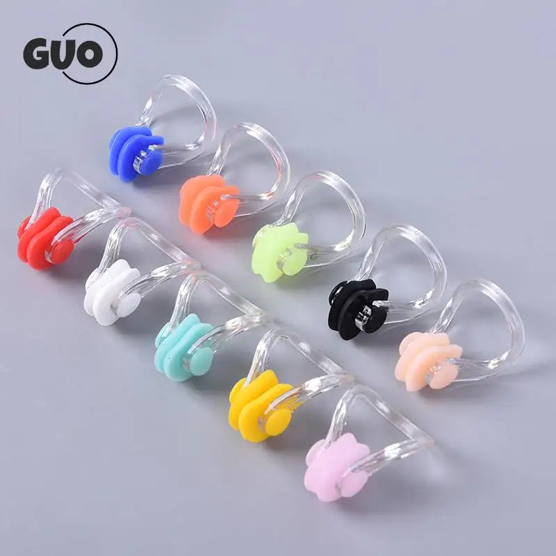 Kẹp Mũi Bơi Silicon Tái Sử Dụng Cho Người Lớn Trẻ Em