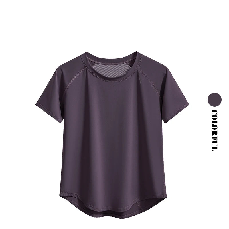 Áo Thể Thao Nữ DRUR Yoga, Nhanh Khô, Co Giãn, Thoáng - Daisan Mart