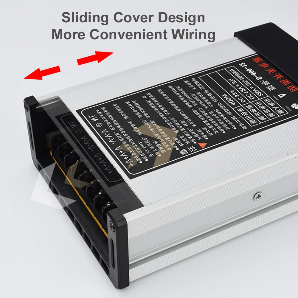 High Power Multi-Voltage Waterproof Power Supply