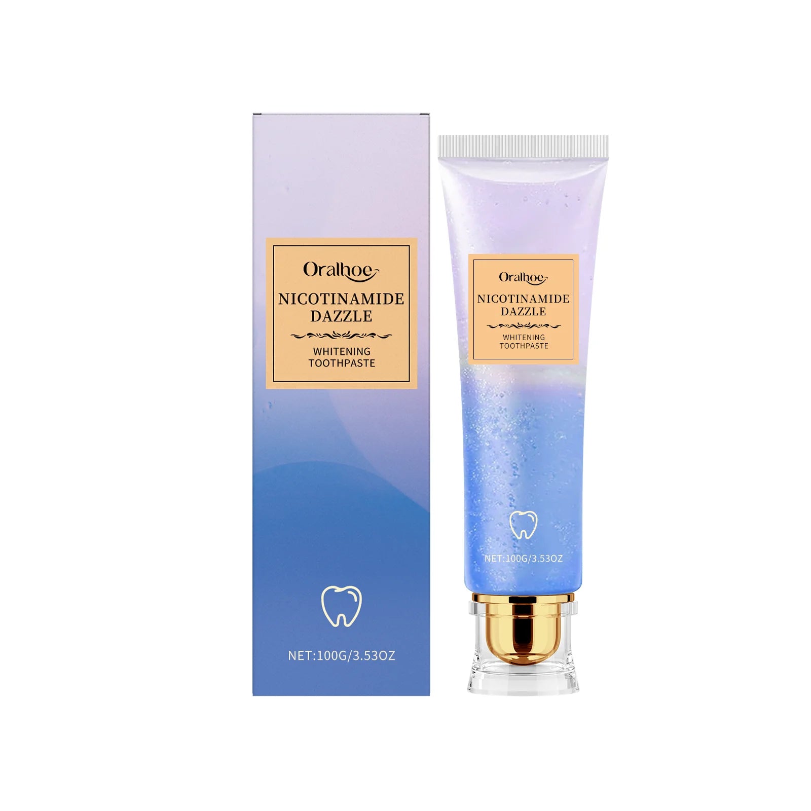 Niacinamide Corrector Toothpaste Whitening Teeth Stain Plaque Remover Protect Enamel Reduce Yellowing Tooth Refreshing Oral Care - Daisan Mart