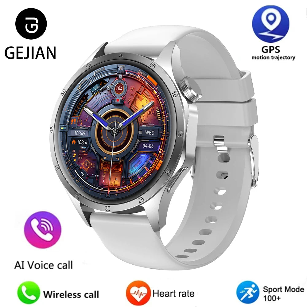Đồng Hồ Thông Minh Nam 2025 - GPS AMOLED Chống Nước