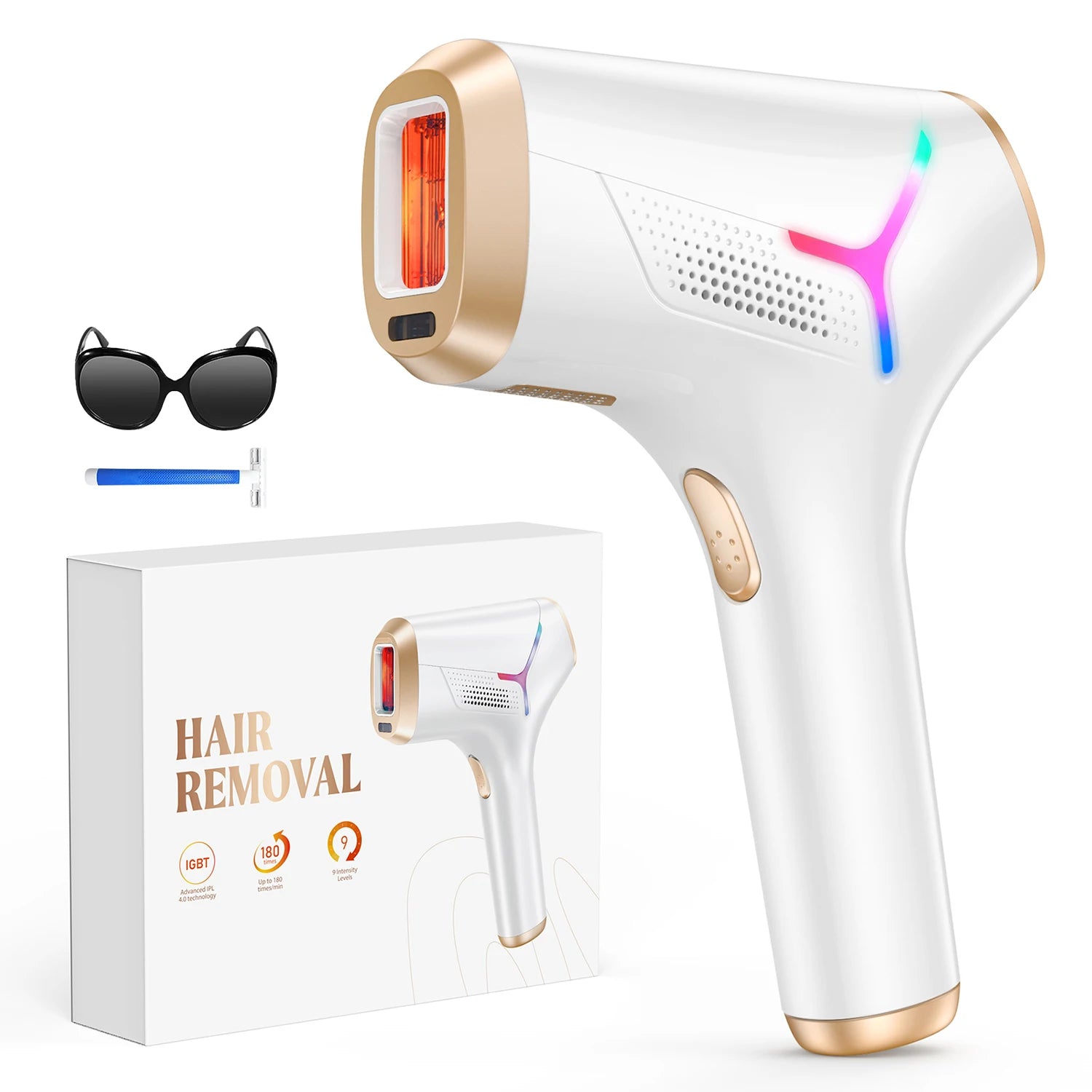 Máy Triệt Lông IPL 990000 Xung - Không Đau, Vĩnh Viễn - Daisan Mart