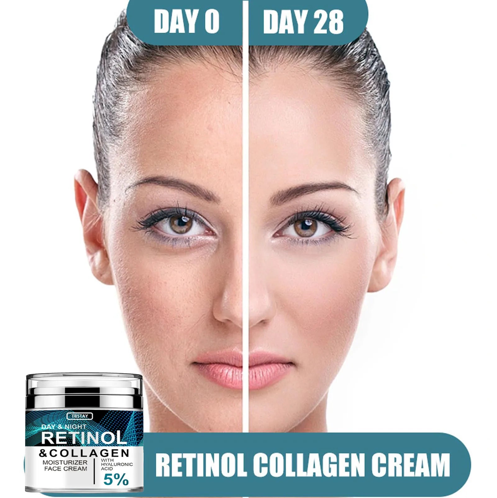Collagen Retinol &amp; Hyaluronic Anti-Aging Cream