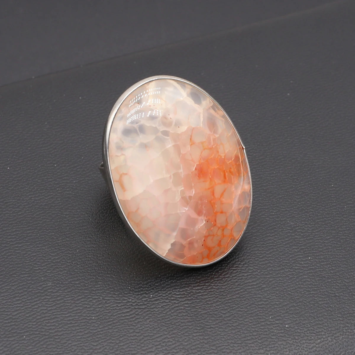 Natural Agate Couple Rings - Delicate and Quality