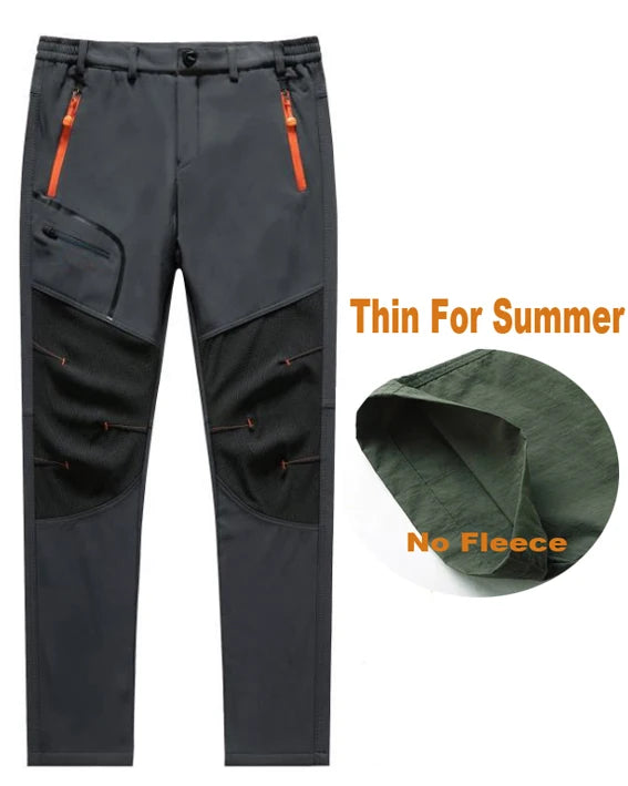 2023 Men's Outdoor Pants Quick Dry Breathable Multi-Function