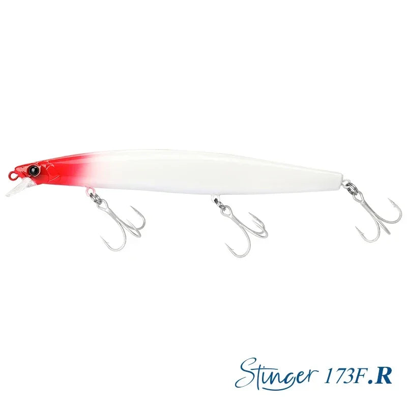 TSURINOYA Shore Fishing STINGER 173F Floating Minnow Silm Fishing Lure 173mm 37.5g Saltwater Hard Plastics Big Game Hard Bait