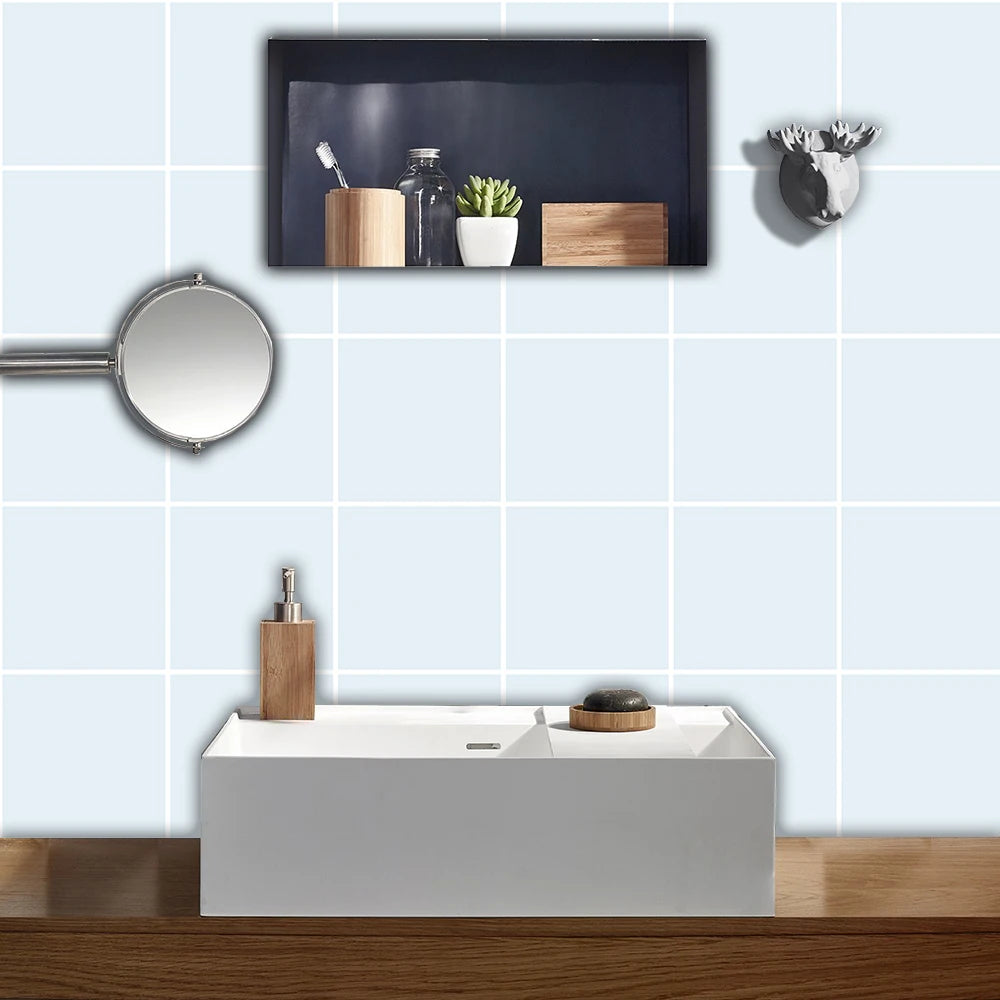 10 pieces of waterproof turquoise wall tiles