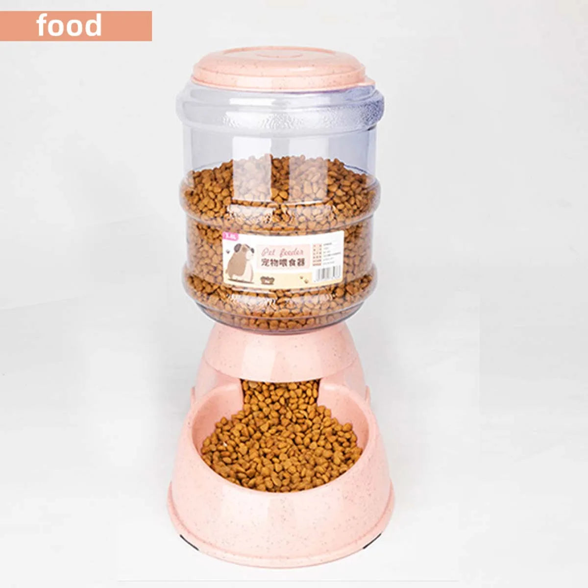 Automatic Pet Feeder 3.8L Large Capacity Pet Feeder and Water Dispenser Plastic Water Bottle Pet Supplies Bowl For Cats And Dogs - Daisan Mart