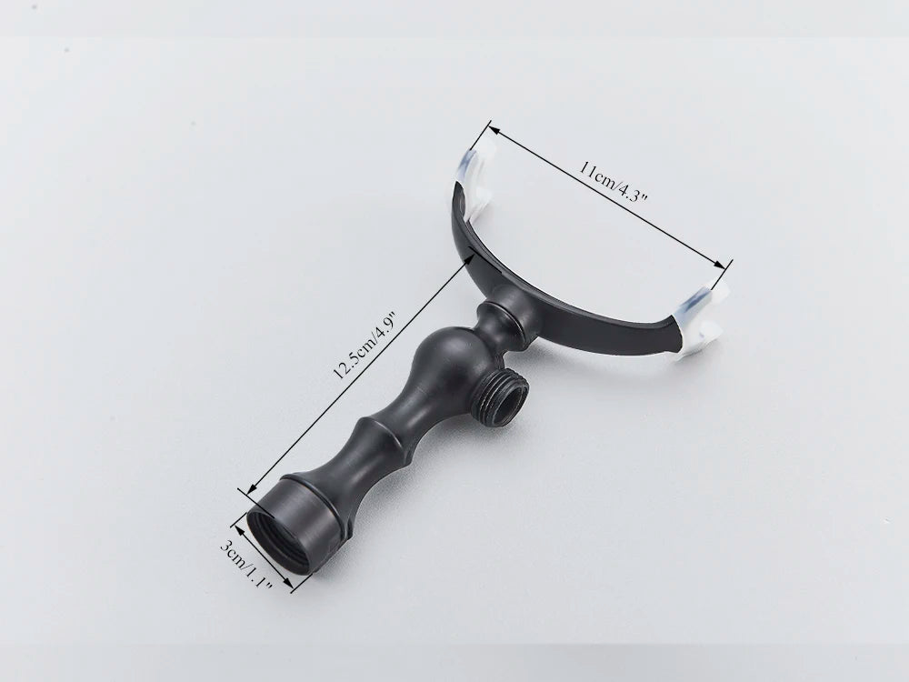 Telephone Style Golden Waterfall Bathtub Faucet Bathroom Brass Bath Faucets Waterfall Rotatb Spout Hot&amp;Cold water Shower tap set