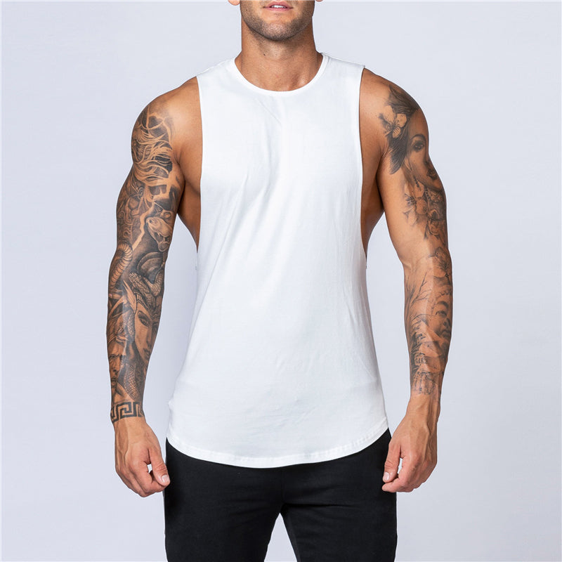 Áo Tank Nam Tập Gym Mùa Hè Thoáng Khí Cotton - Daisan Mart