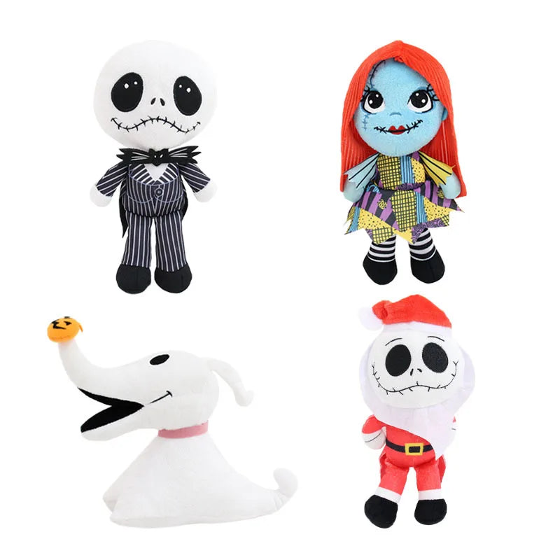 Disney Cartoon The Nightmare Before Christmas Jack Skellington Sally Toy Children Collection Kids Halloween Toy Birthday Gifts
