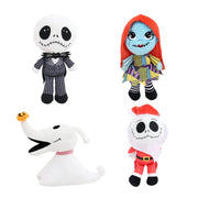 Disney Cartoon The Nightmare Before Christmas Jack Skellington Sally Toy Children Collection Kids Halloween Toy Birthday Gifts