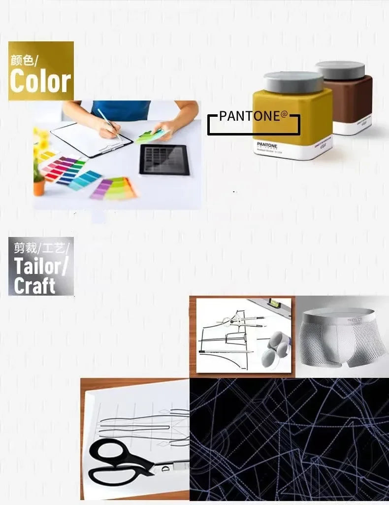 Cool Men's Underwear - Stretch Mesh Boxers L-5XL