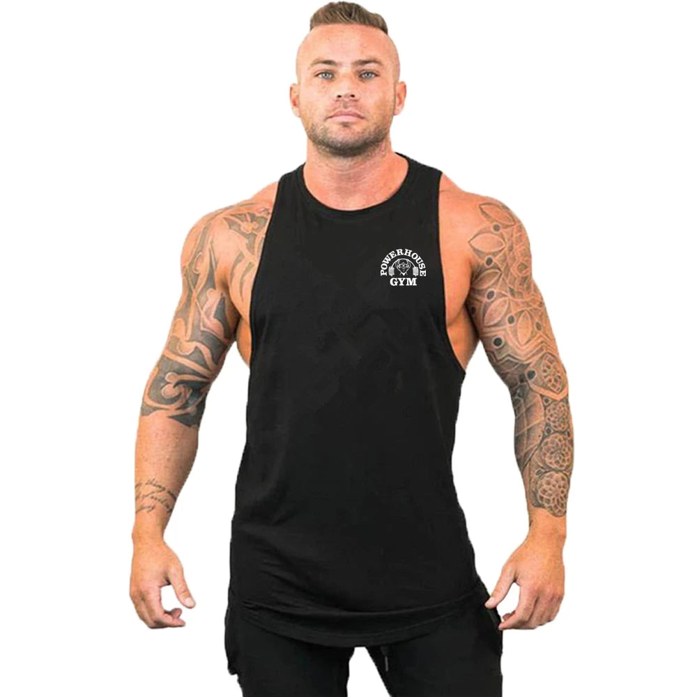 Men's Gym Shirt - Muscle Bodybuilding Tanktop