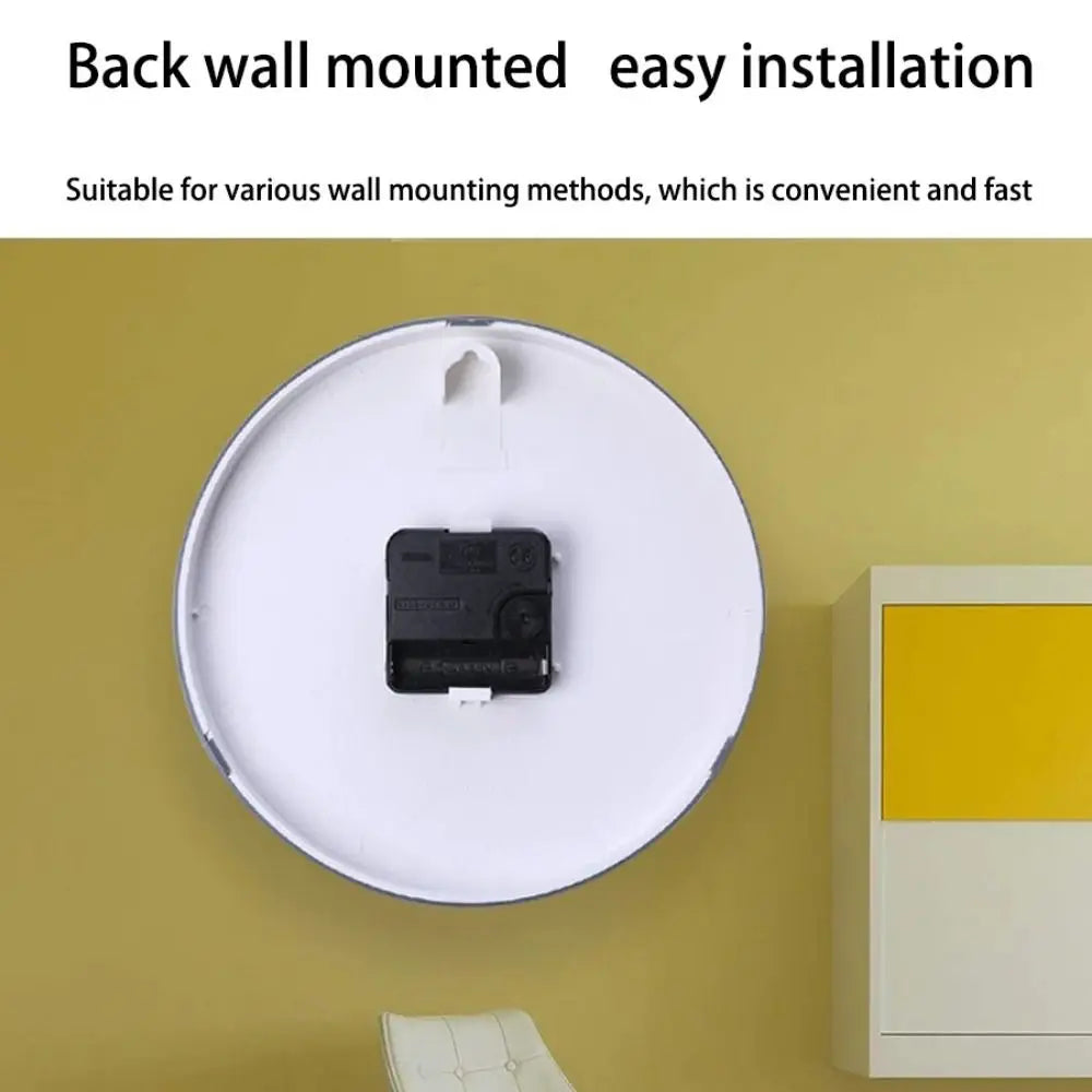 Đồng hồ treo tường Quartz yên tĩnh dễ đọc phòng khách