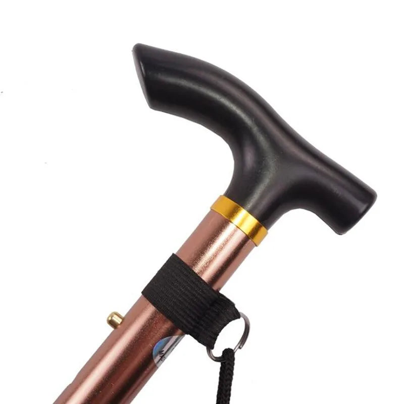 Foldable Multi-Functional Hiking Stick for the Elderly