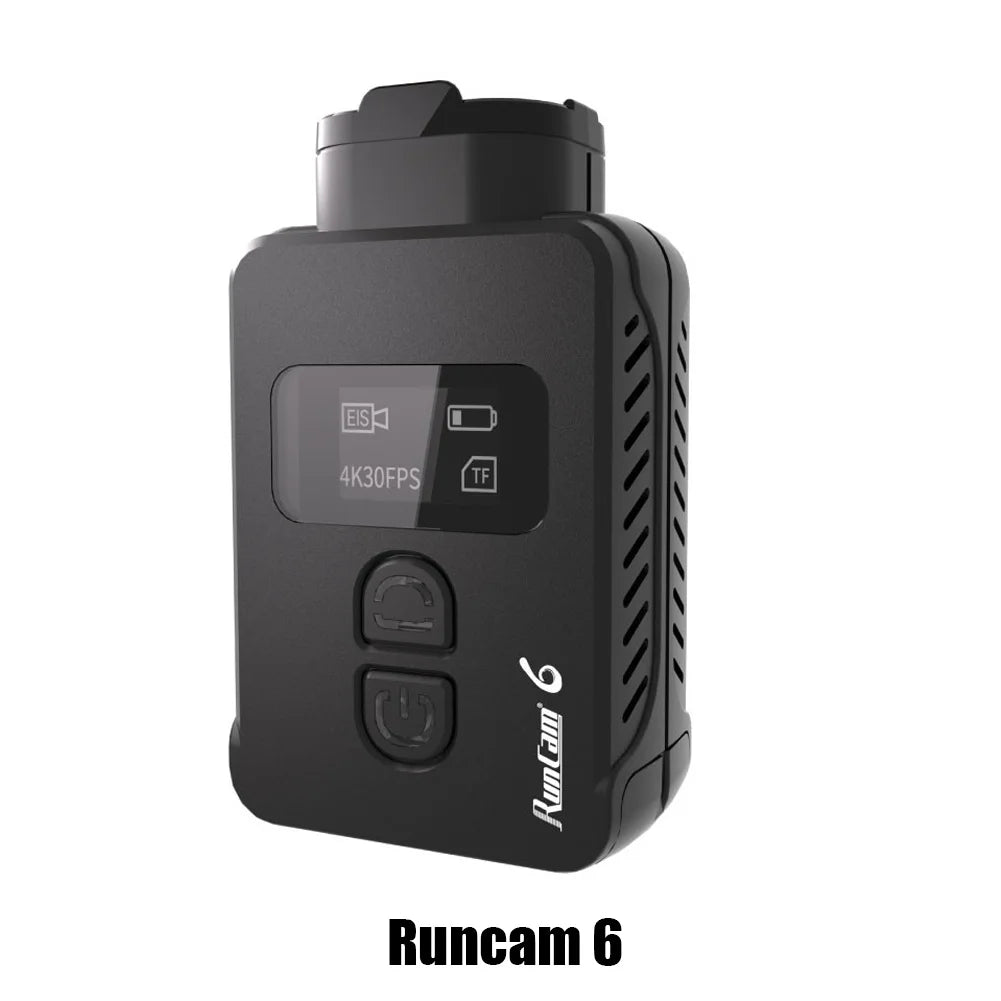 RunCam 6 4K FPV WiFi Camera, 12MP Sharp Recording