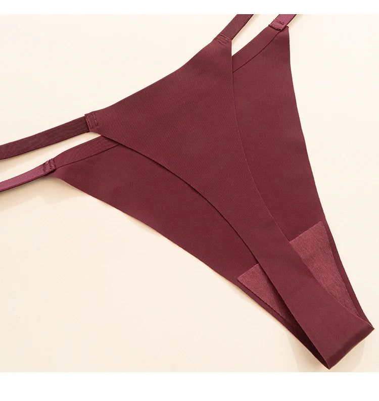 Set of 6 Sexy Seamless Low-Waist Women's Panties