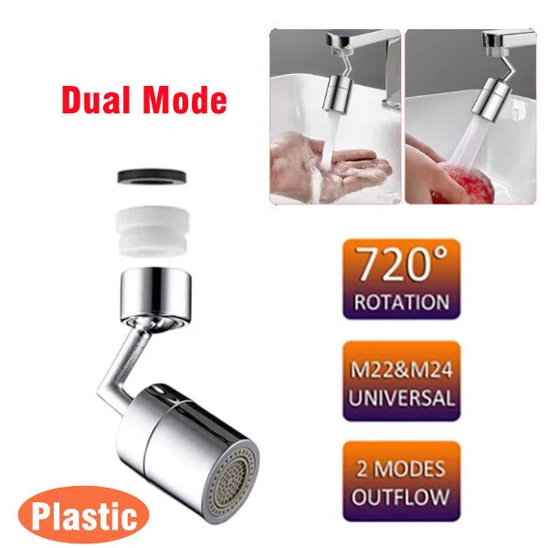 Vòi Xoay 1080° Đa Năng Cho Chậu Rửa Nhà Bếp - Daisan Mart