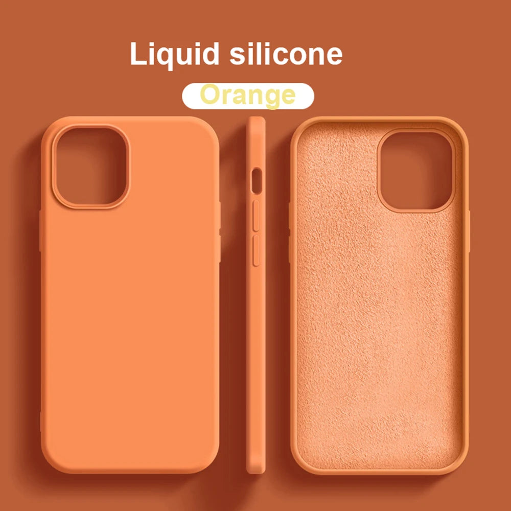 Premium Shockproof Silicone Case For iPhone 17-11